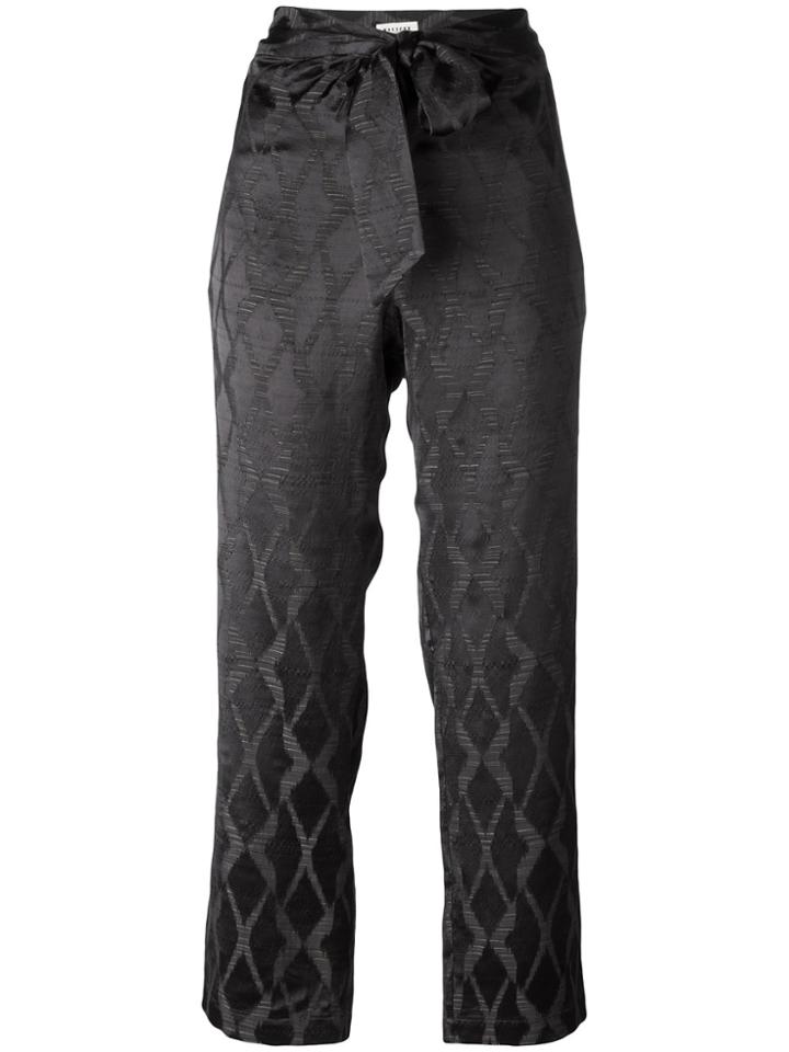 Masscob Knot Detail Pants - Grey