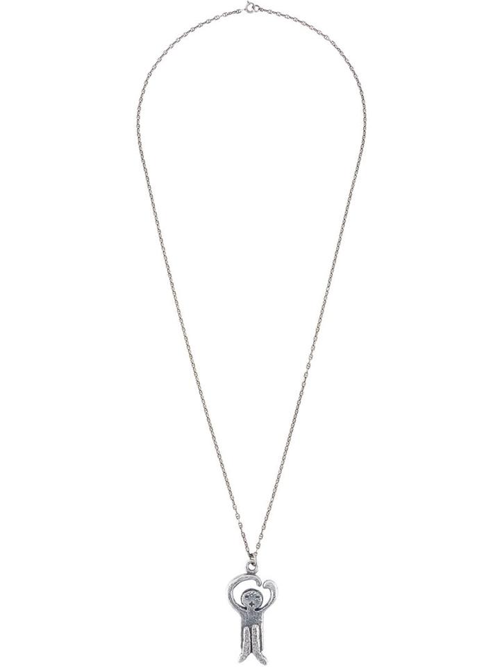 Société Anonyme 'the Hug' Necklace, Adult Unisex, Metallic