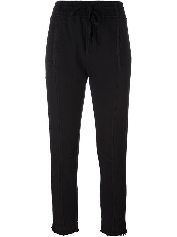 Haider Ackermann Drawstring Cropped Trousers
