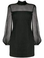 Dondup Long-sleeve Mini Dress - Black