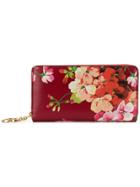 Gucci Bloom Continental Wallet - Red