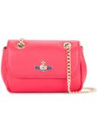 Vivienne Westwood Small Chain Shoulder Bag - Red
