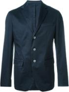 Dsquared2 Capri Blazer, Men's, Size: 48, Blue, Cotton/spandex/elastane/viscose/polyester