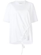 Marques'almeida Gathered Detail T-shirt - White