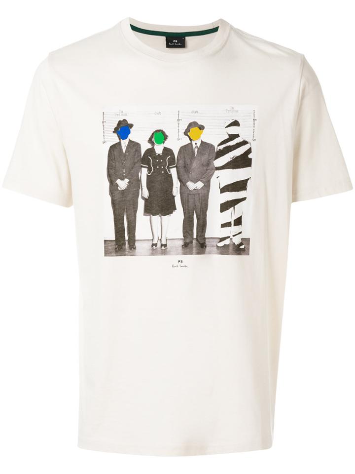 Ps By Paul Smith Photo Print T-shirt - Nude & Neutrals