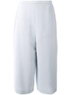 Armani Jeans - Wide Leg Trousers - Women - Polyester/modal - 44, Women's, White, Polyester/modal