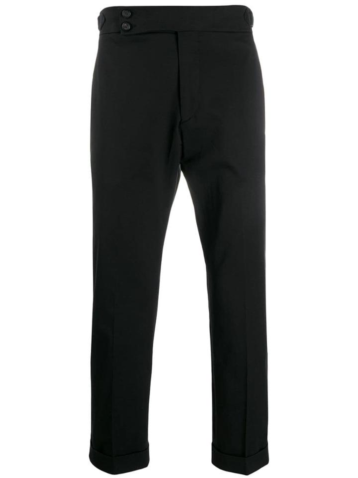 Be Able Cropped Straight-leg Trousers - Black