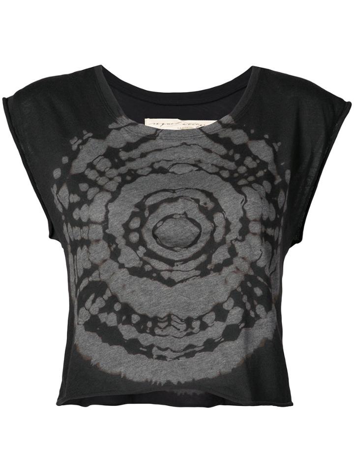 Raquel Allegra Tie Dye Tank Top - Black