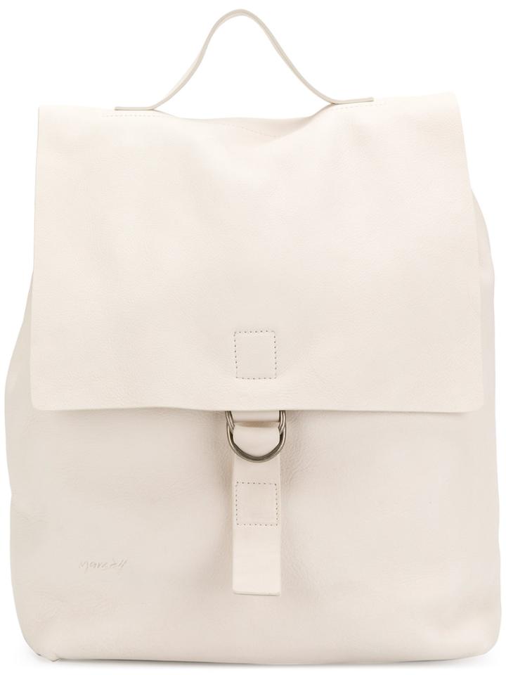 Marsèll Foldover Top Backpack - White