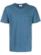 Ami Alexandre Mattiussi T-shirt With Chest Pocket - Blue