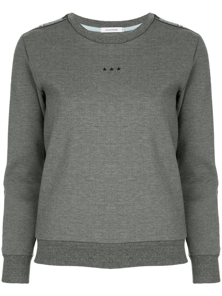Guild Prime Logo Stripe Sweater - Grey