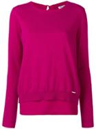 Liu Jo Long-sleeve Fitted Sweater - Pink