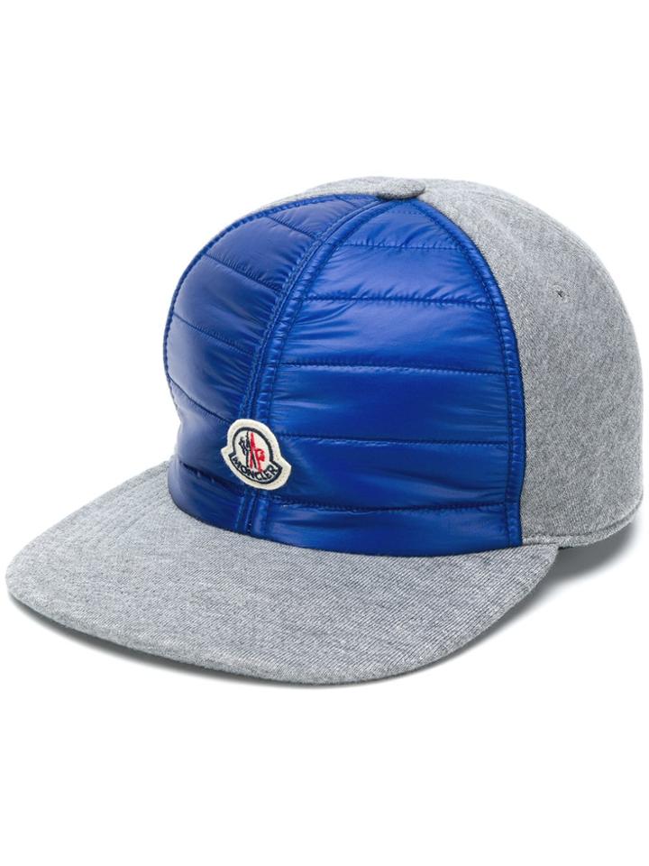 Moncler Padded Front Cap - Grey
