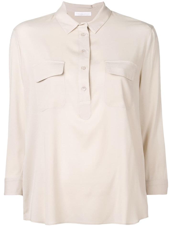Fabiana Filippi Half-button Shirt - Neutrals