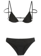 Adriana Degreas Triangle Top Bikini Set - Black