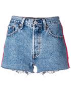 Levi's Side Bands Denim Shorts - Blue