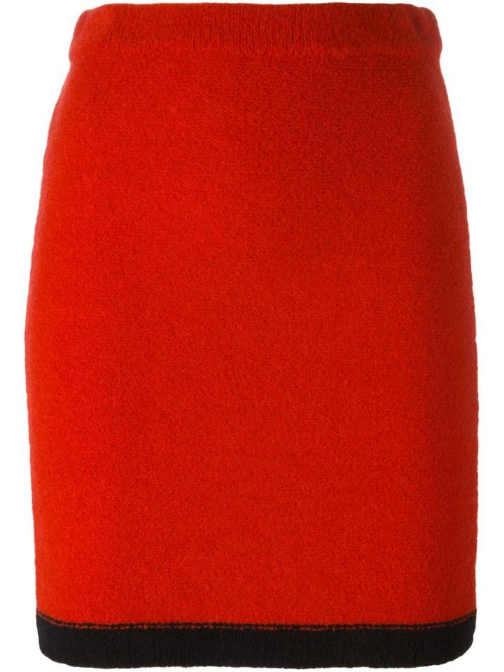 Boutique Moschino Knitted Pencil Skirt