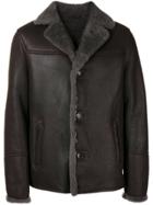 Desa Collection Single-breasted Coat - Brown