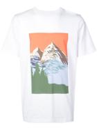 Aztech Mountain Mountain Doodle T-shirt - White
