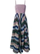 Missoni Square Neck Striped Dress - Multicolour
