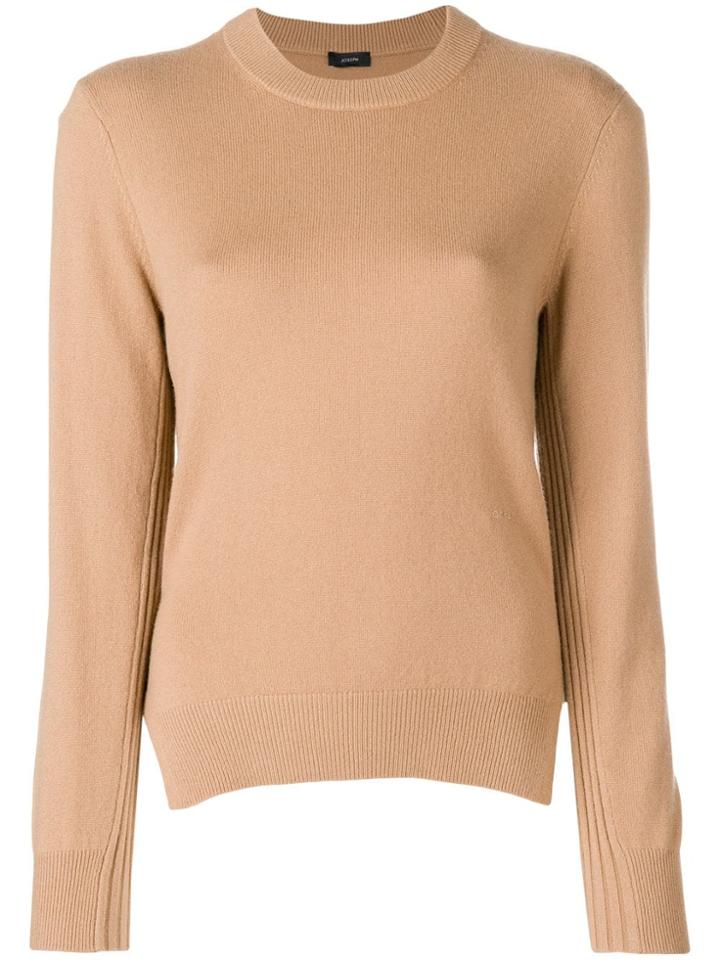 Joseph Crew Neck Jumper - Nude & Neutrals