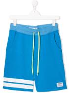 Vingino Teen Stripe Detail Shorts - Blue