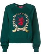 Hilfiger Collection Logo Embroidered Sweatshirt - Green