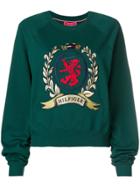 Hilfiger Collection Logo Embroidered Sweatshirt - Green