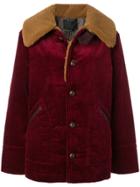 Marc Jacobs Oversized Corduroy Jacket - Red