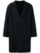 Ami Paris Oversized Coat - Blue