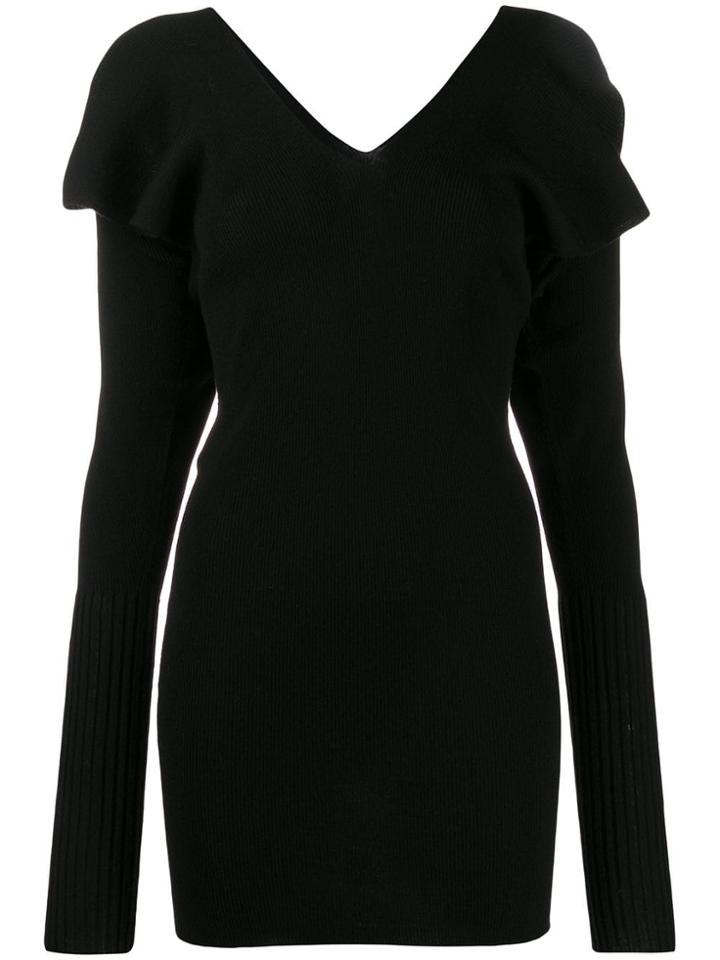 Circus Hotel Knit Mini Dress - Black