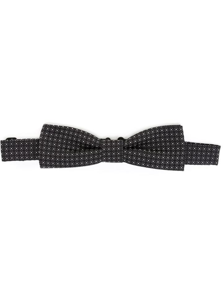 Dolce & Gabbana Patterned Bow Tie