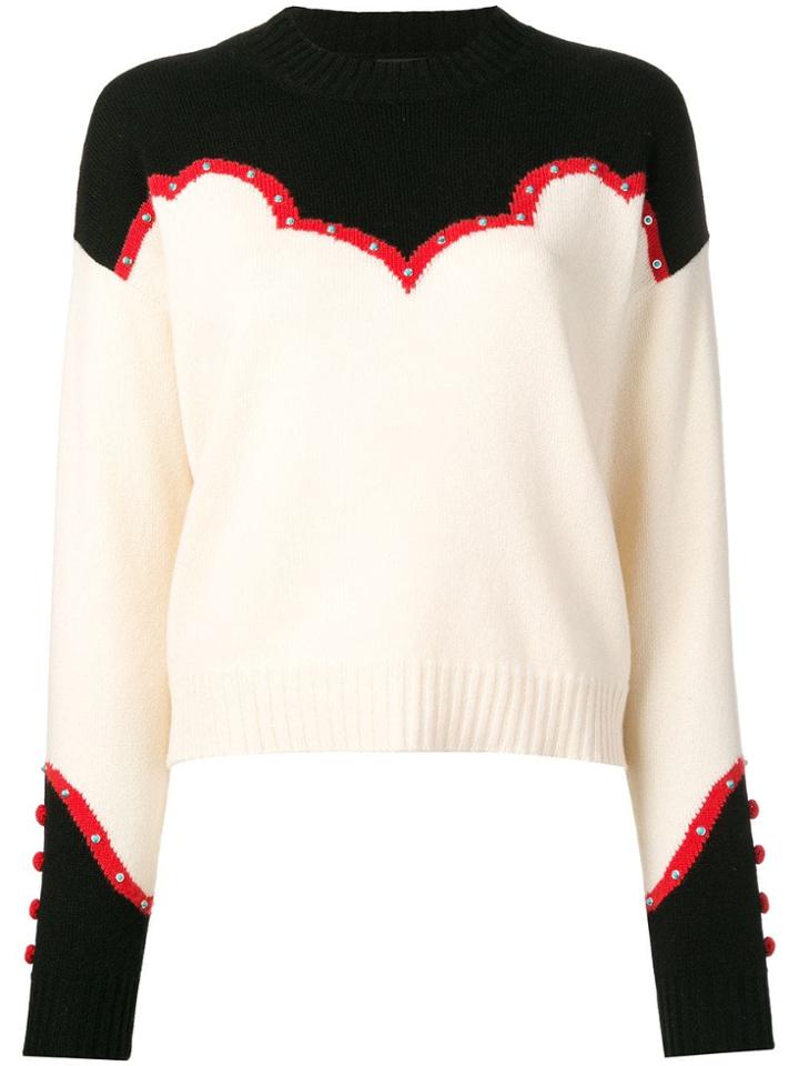Alanui Western Cashmere Jumper - White