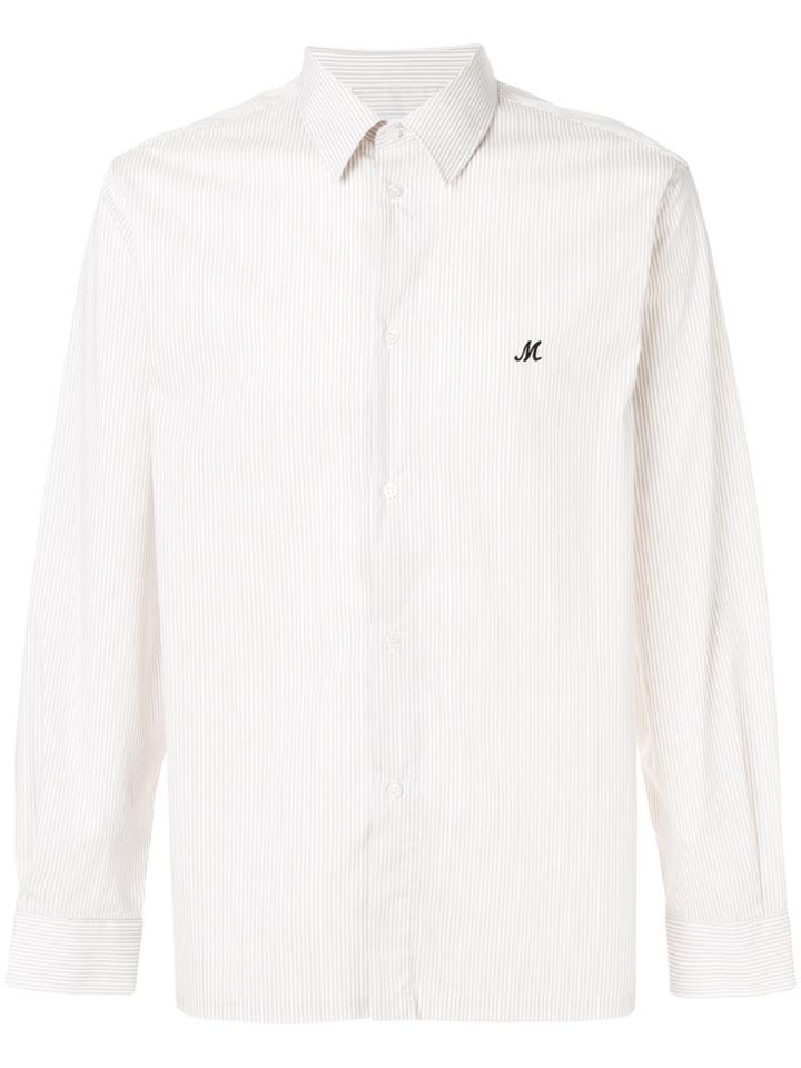 Msgm Striped Shirt - Nude & Neutrals