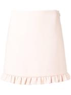 Miu Miu Short Ruffle Skirt - Pink