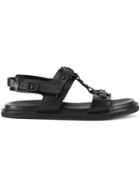 Dsquared2 Double Strap Sandals - Black