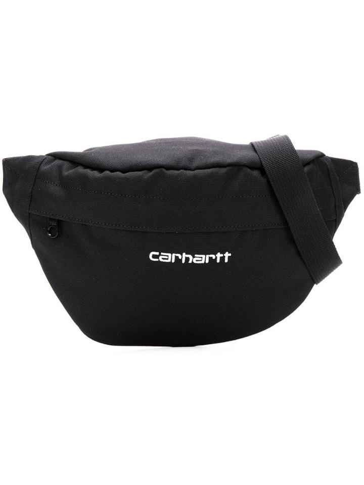 Carhartt Heritage Logo Embroidered Belt Bag - Black