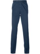 Etro Chino Trousers, Men's, Size: 48, Blue, Cotton