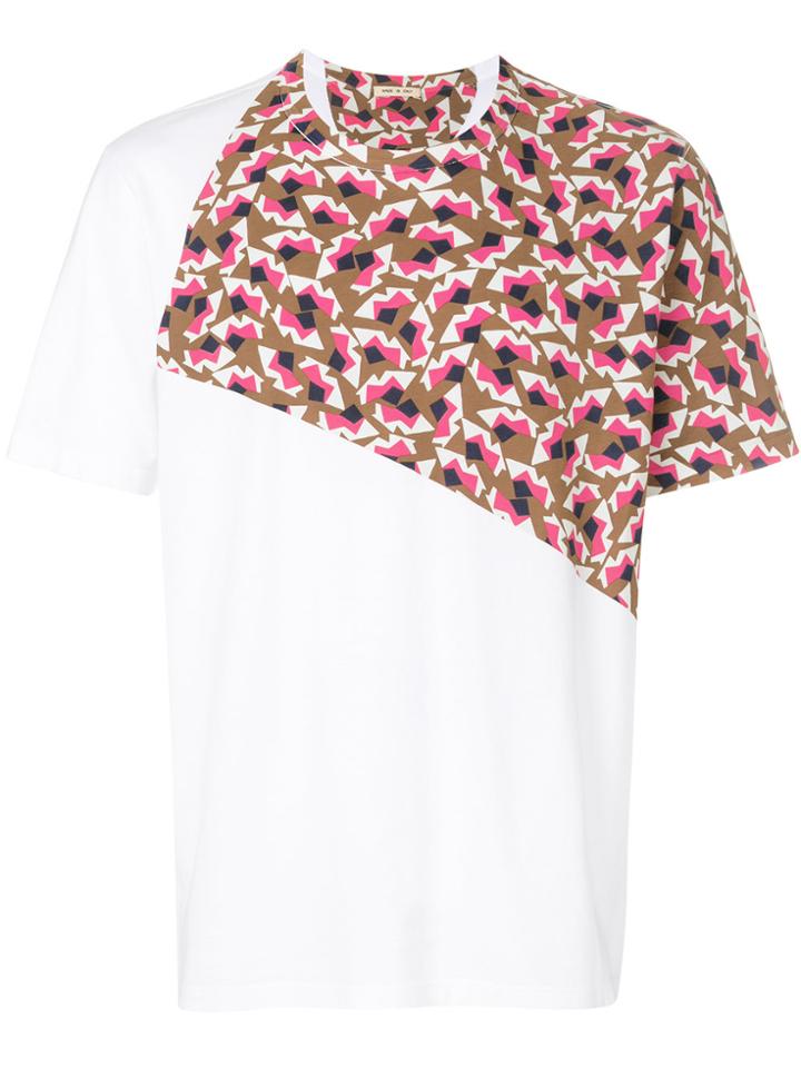 Marni Geometric Panel T-shirt - White