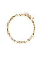 Givenchy Vintage Rope Pendant Detailed Necklace, Women's, Metallic