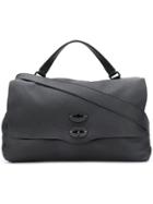 Zanellato Foldover Flap Tote - Black