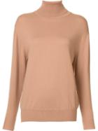 Ryan Roche Turtleneck Jumper, Women's, Size: Small, Nude/neutrals, Cashmere