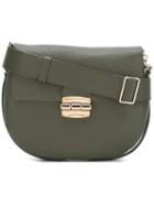 Furla - Saddle Shoulder Bag - Women - Leather - One Size, Women's, Green, Leather
