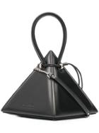 Nita Suri Pyramid Shaped Mini Bag - Black