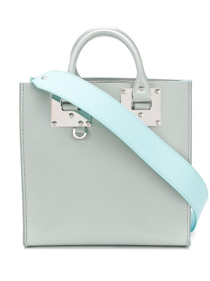 Sophie Hulme Classic Squared Tote - Blue