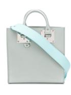 Sophie Hulme Classic Squared Tote - Blue