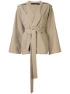 Sofie D'hoore Cora Belted Jacket - Grey