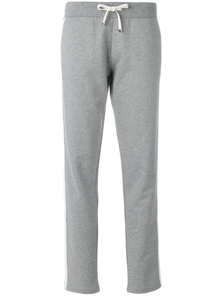 Moncler Piped Track Pants - Grey