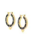Monica Sordo Yma Baby Hoop Earrings - Metallic