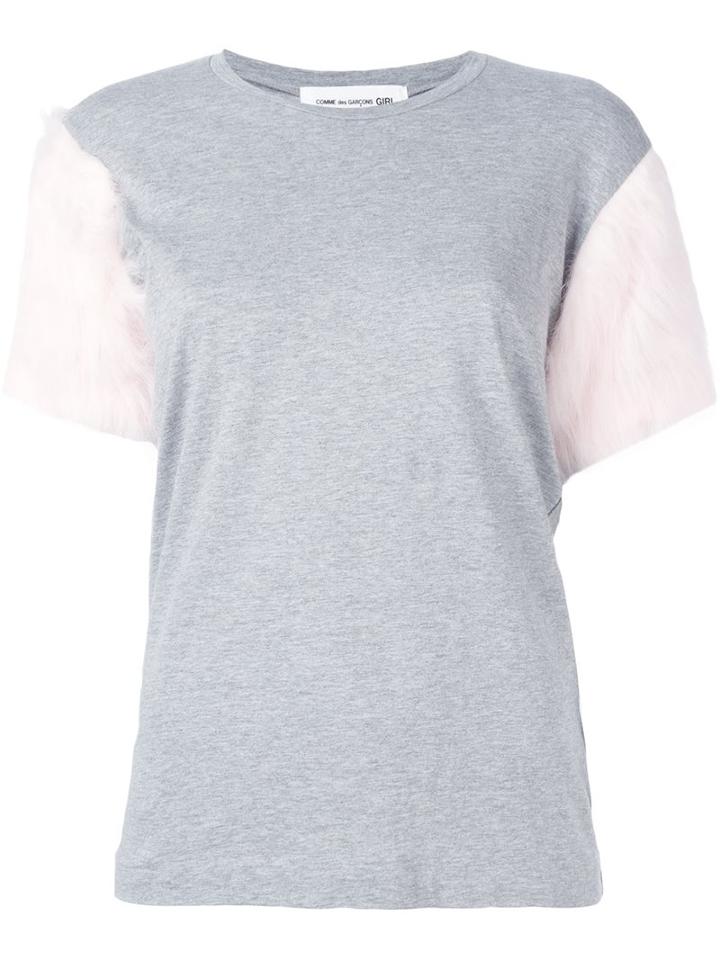Comme Des Garçons Girl Sleeves Detailing T-shirt